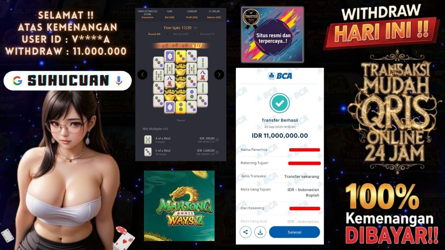 SUHUCUAN JACKPOT SLOT MAHJONG WAYS 2